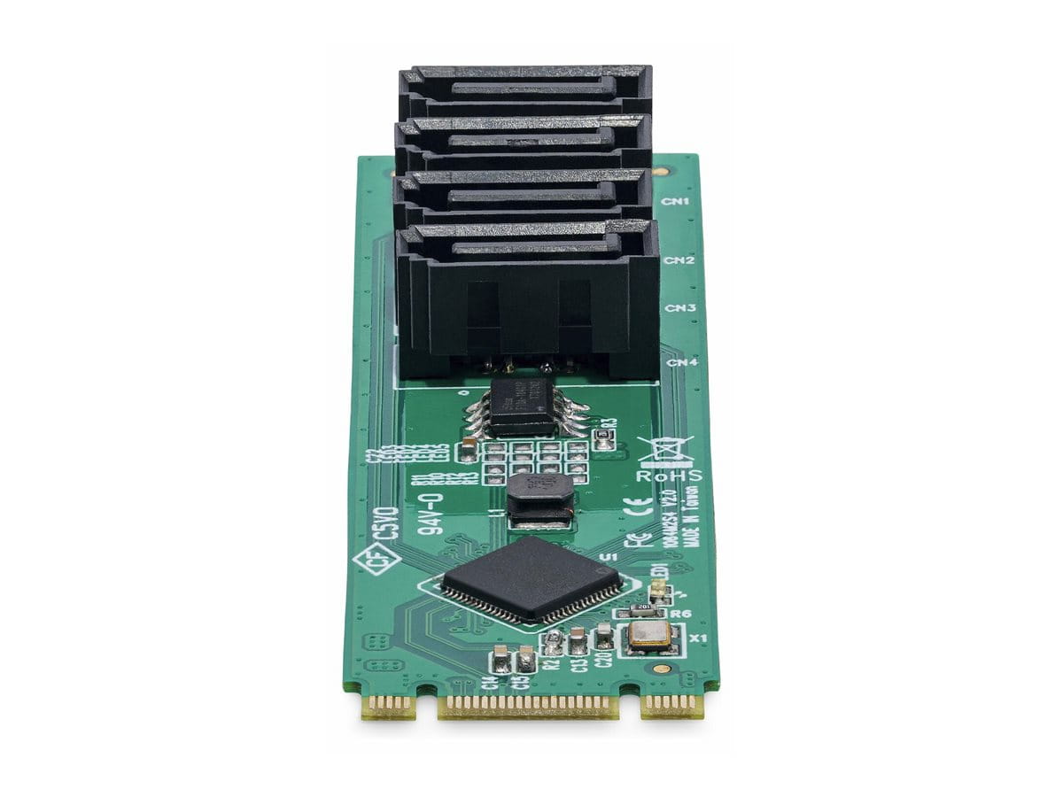 StarTech.com 4-Port M.2 to SATA Adapter Card
