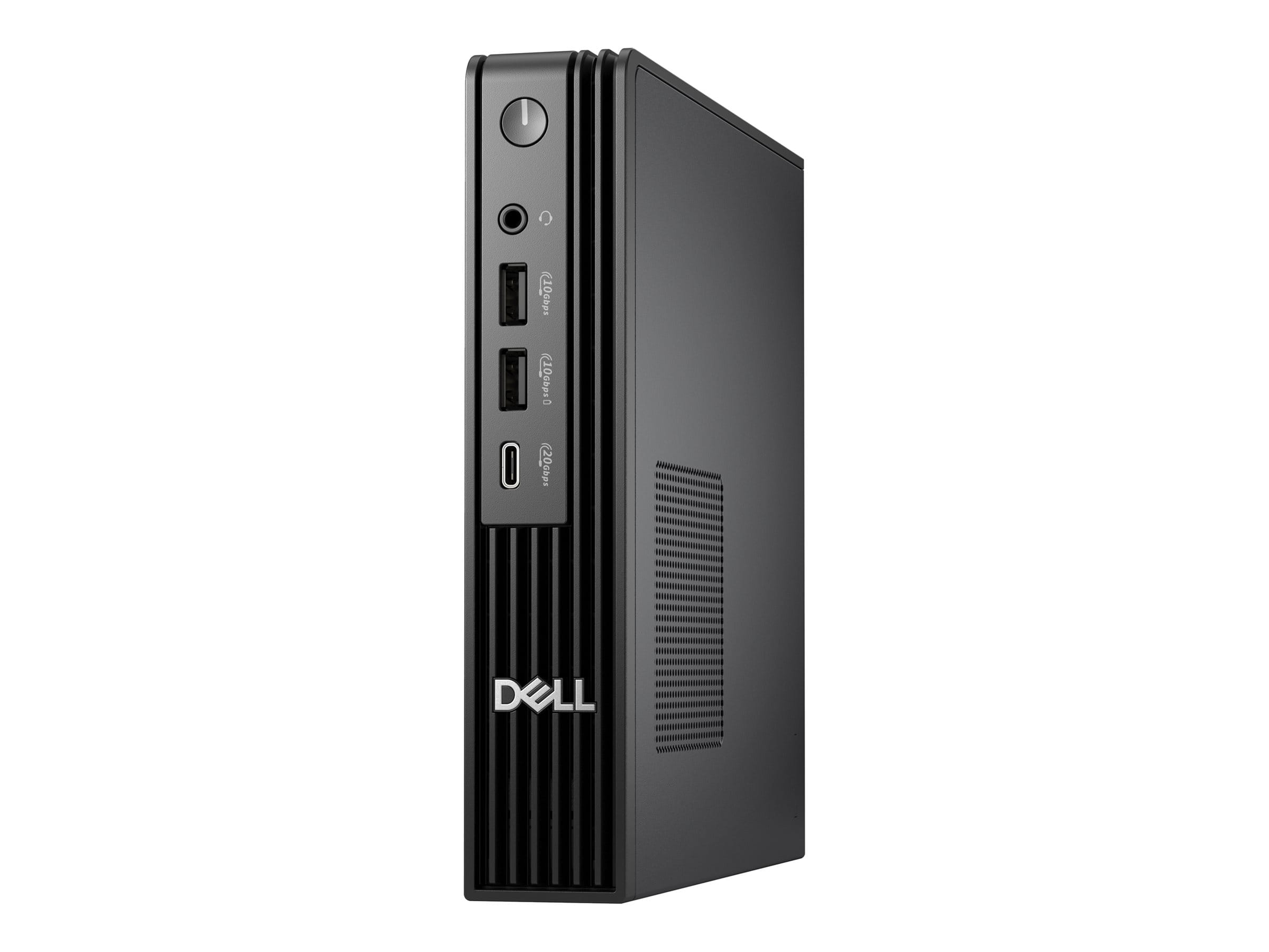 Dell Pro Micro Plus QBM1250 - Micro - Core Ultra 5 235 / 3.4 GHz - RAM 16 GB - SSD 512 GB - NVMe, TLC - Intel Graphics - 1GbE, Bluetooth, Wi-Fi 6E - WLAN: Bluetooth, 802.11a/b/g/n/ac/ax (Wi-Fi 6E)