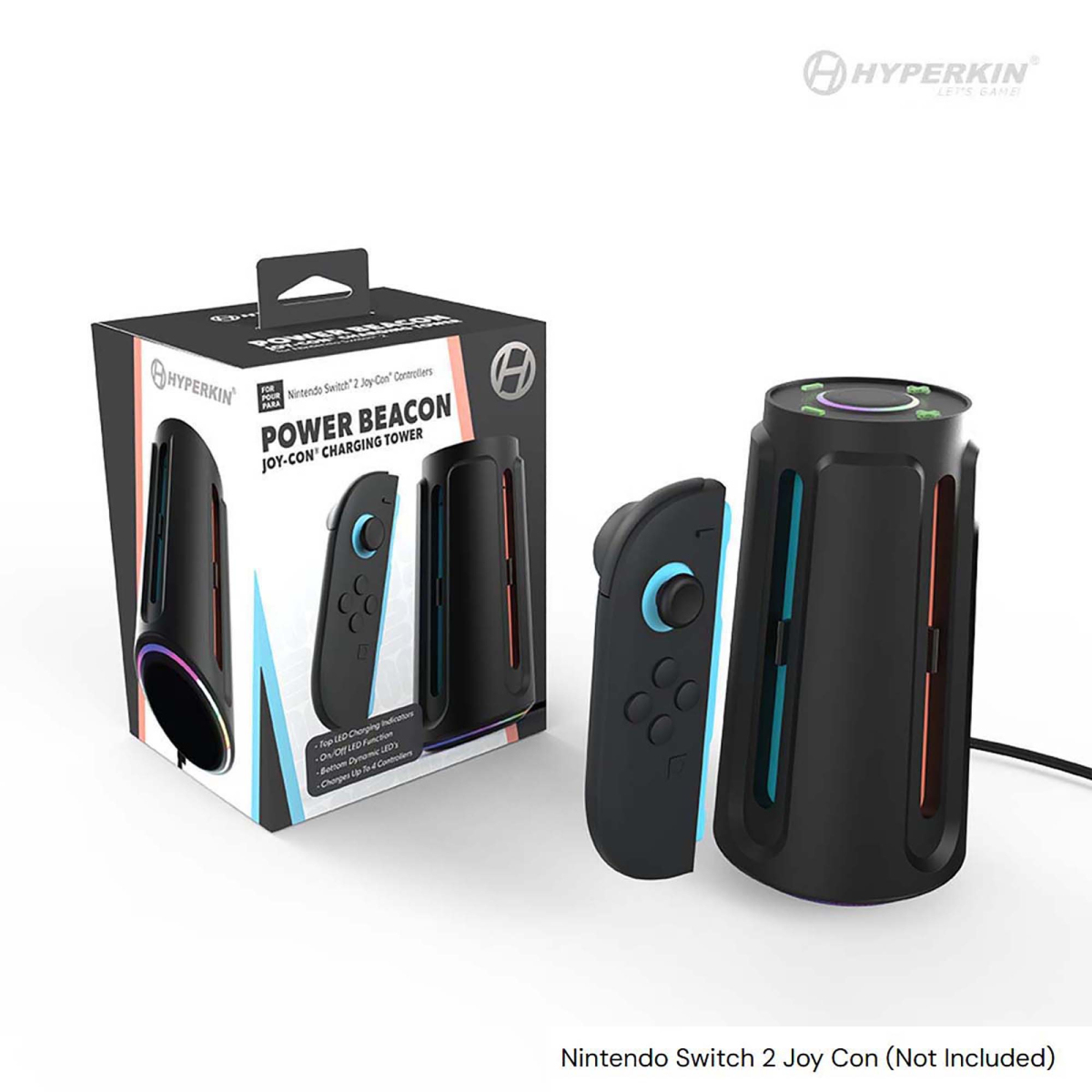 Hyperkin M07719, Nintendo Switch, Ladestation, Schwarz, 1 Stück(e), 114,3 mm, 63,5 mm