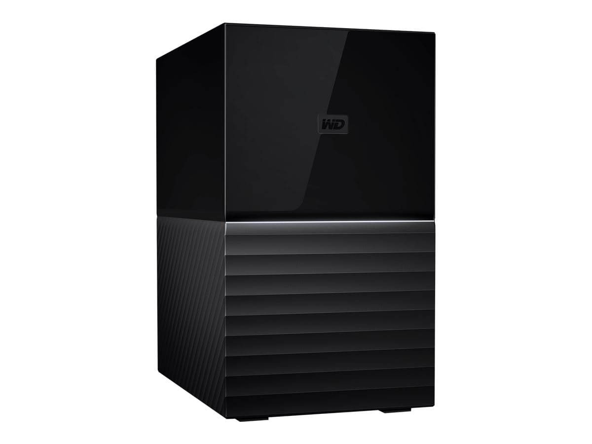 WD My Book Duo WDBFBE0360JBK - Festplatten-Array - 36 TB - 2 Schächte - HDD 18 TB x 2 - USB 3.1 Gen 1 (extern)