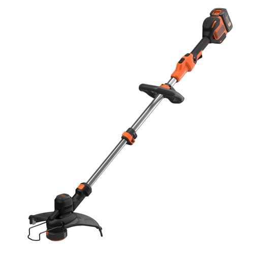 Black & Decker BCSTE636L1, Rasentrimmer, D-Schlaufengriff, 7300 RPM, Schwarz, Orange, 33 cm, 93,5 dB