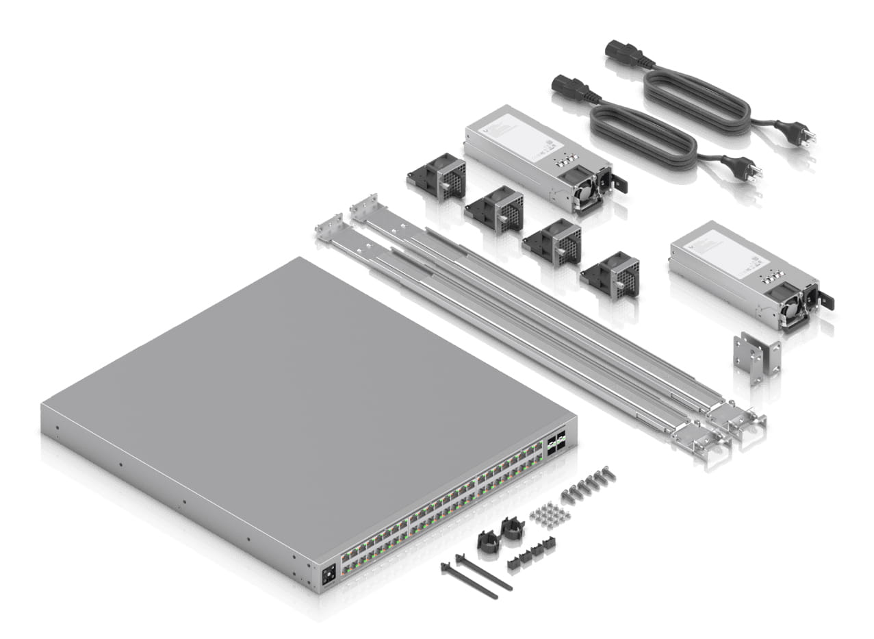 Ubiquiti UniFi Enterprise Campus 48 PoE - Switch - L3 - managed - 16 x 2.5GBase-T + 32 x 10Gb Ethernet + 4 x 25 Gigabit SFP28 - an Rack montierbar - PoE Class 4 (2150 W)