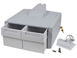 Ergotron Primary Double Tall Drawer - Montagekomponente (2 Schubladen Modul, Schubladen-Trennelement)