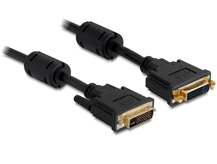 Delock DVI-Verlängerungskabel - DVI-I (M)