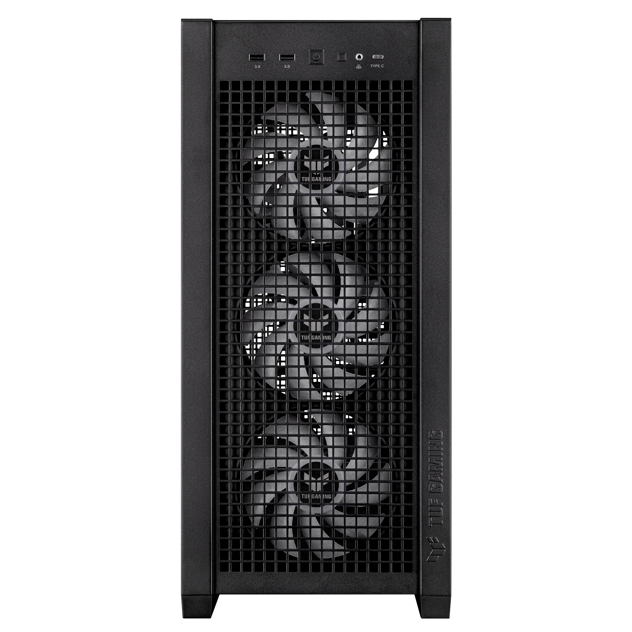 ASUS TUF Gaming GT302 ARGB - Mid tower - E-ATX - Seitenteil mit Fenster (gehärtetes Glas)