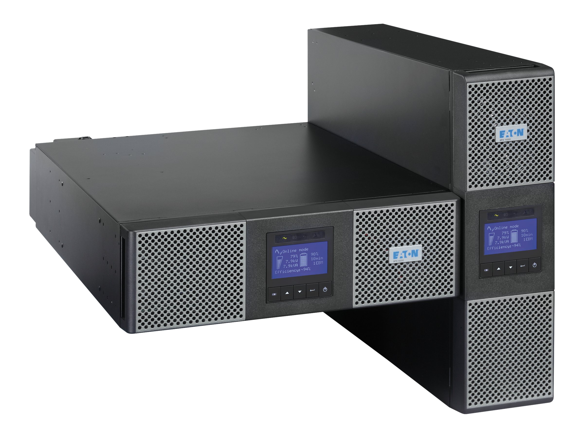 Eaton Supercharger Supercharger for 9PX 8kVA and 11kVA UPS Systems, 240VDC, 3U Rack/Tower - Batteriegehäuse (Rack - einbaufähig)