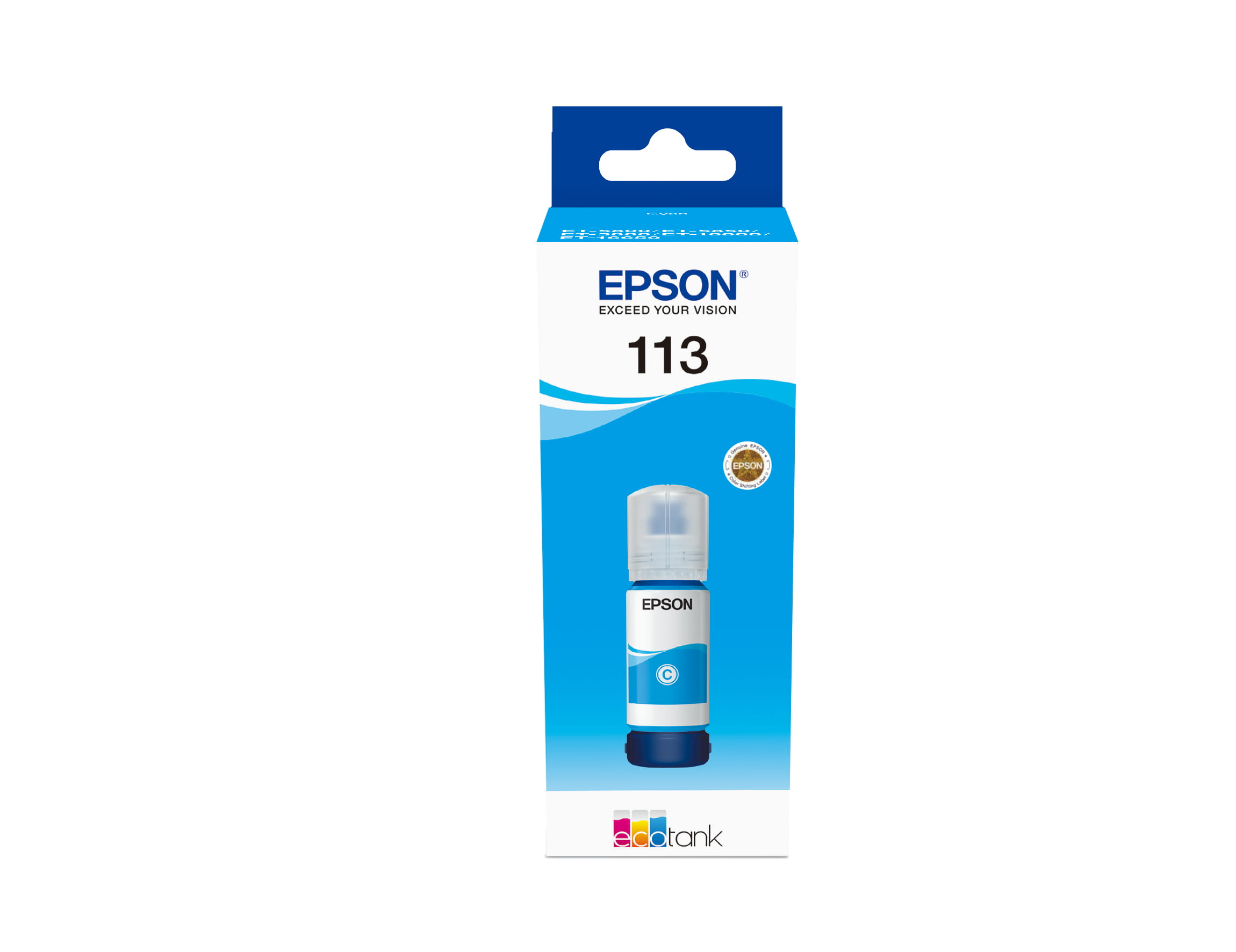 Epson EcoTank 113 - 70 ml - Cyan - original