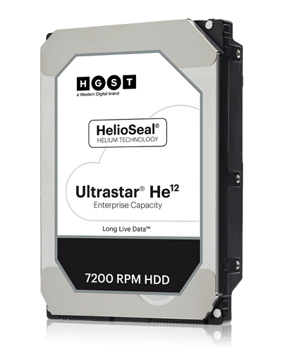 WD Ultrastar DC HC520 HUH721212ALE604 - Festplatte - 12 TB - intern - 3.5" (8.9 cm)