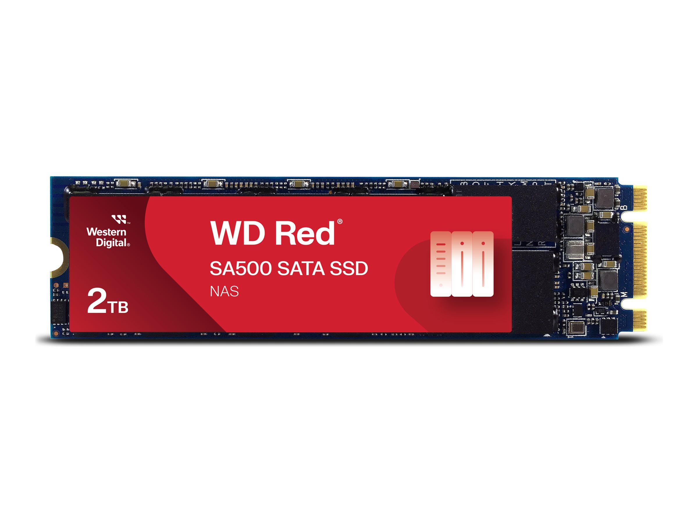 WD Red SA500 WDS200T1R0B - SSD - 2 TB - intern