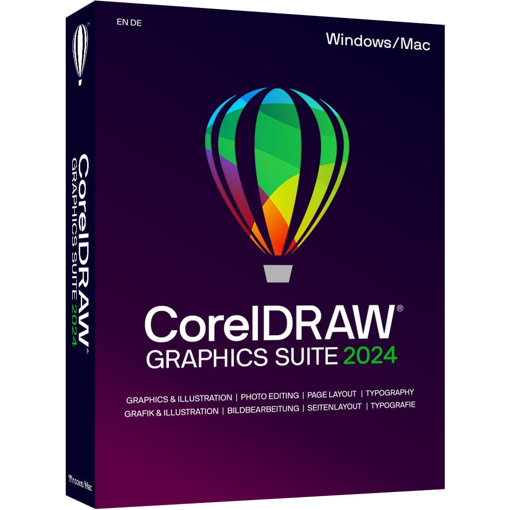 Corel CorelDRAW Graphics Suite 2024 - Box-Pack - 1 Benutzer (Mini-Box)