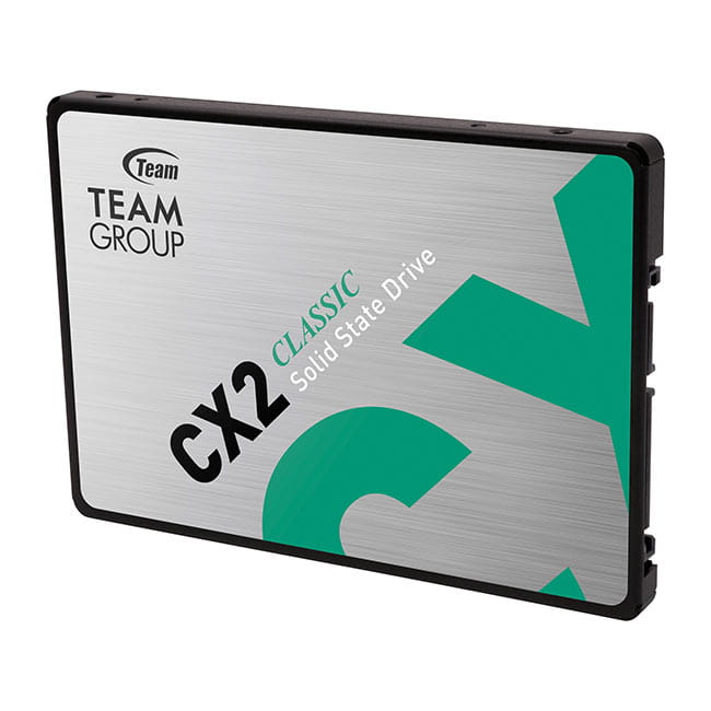 Team Group CX2 - SSD - 256 GB - intern - 2.5" (6.4 cm)