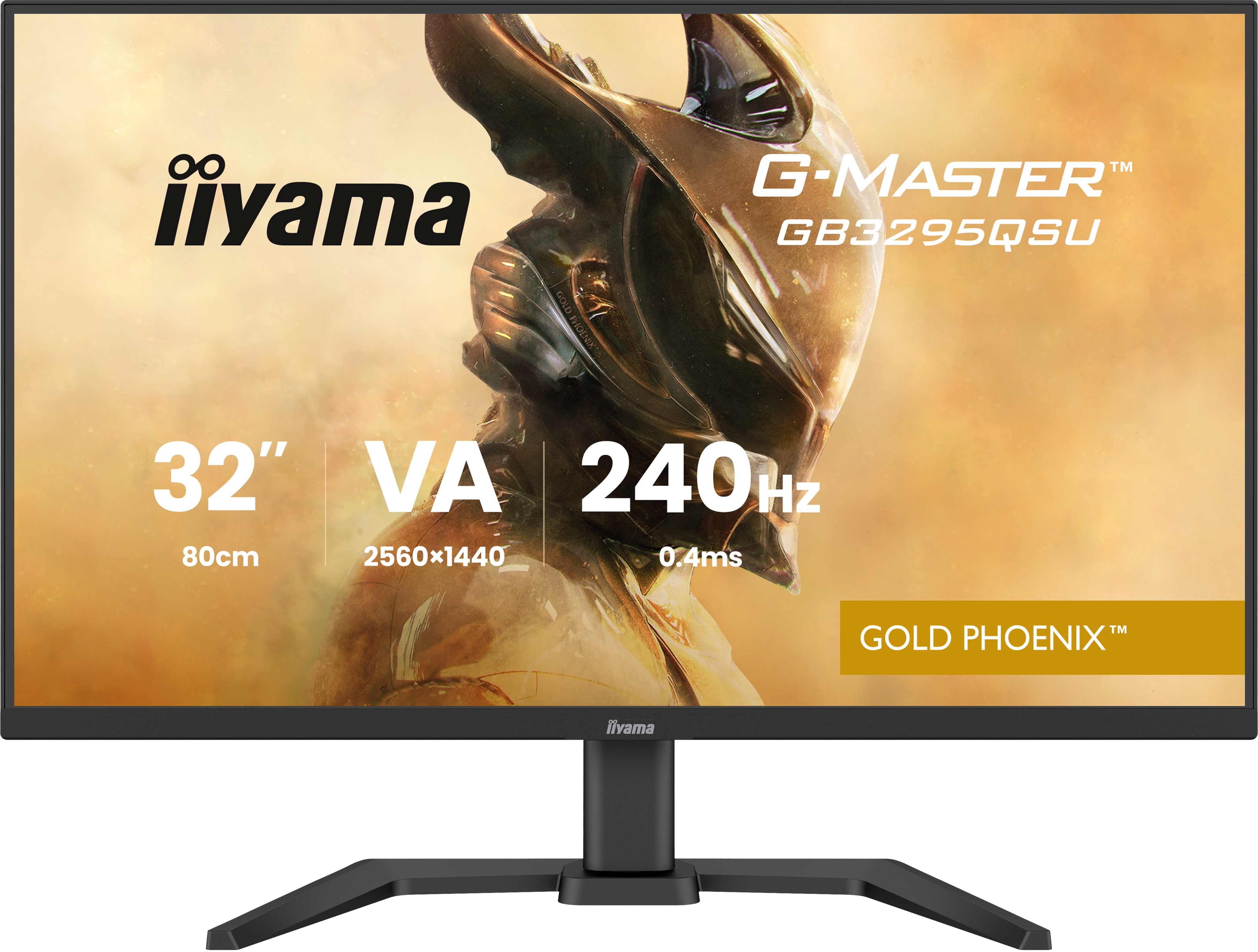 Iiyama G-MASTER Gold Phoenix GB3295QSU-B1 - LED-Monitor - Gaming - 80 cm (31.5")