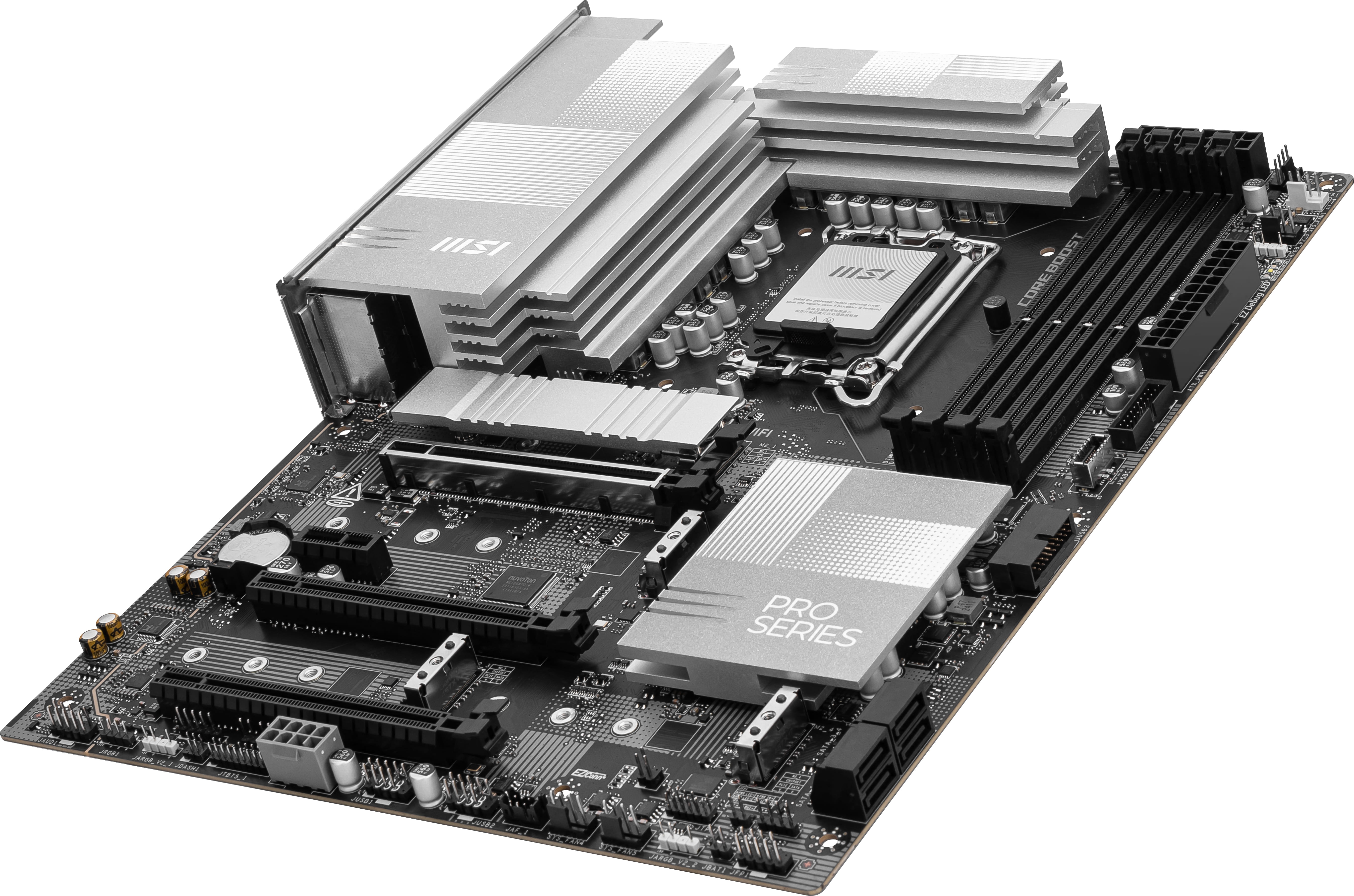 MSI PRO Z890-P WIFI - Motherboard - ATX - LGA1851-Sockel - Z890 Chipsatz - USB4, USB-C 3.2 Gen 2x2, USB 3.2 Gen 1, USB-C 3.2 Gen2, USB 3.2 Gen 2 - 5 Gigabit Ethernet, Wi-Fi 7, Bluetooth - Onboard-Grafik (CPU erforderlich)
