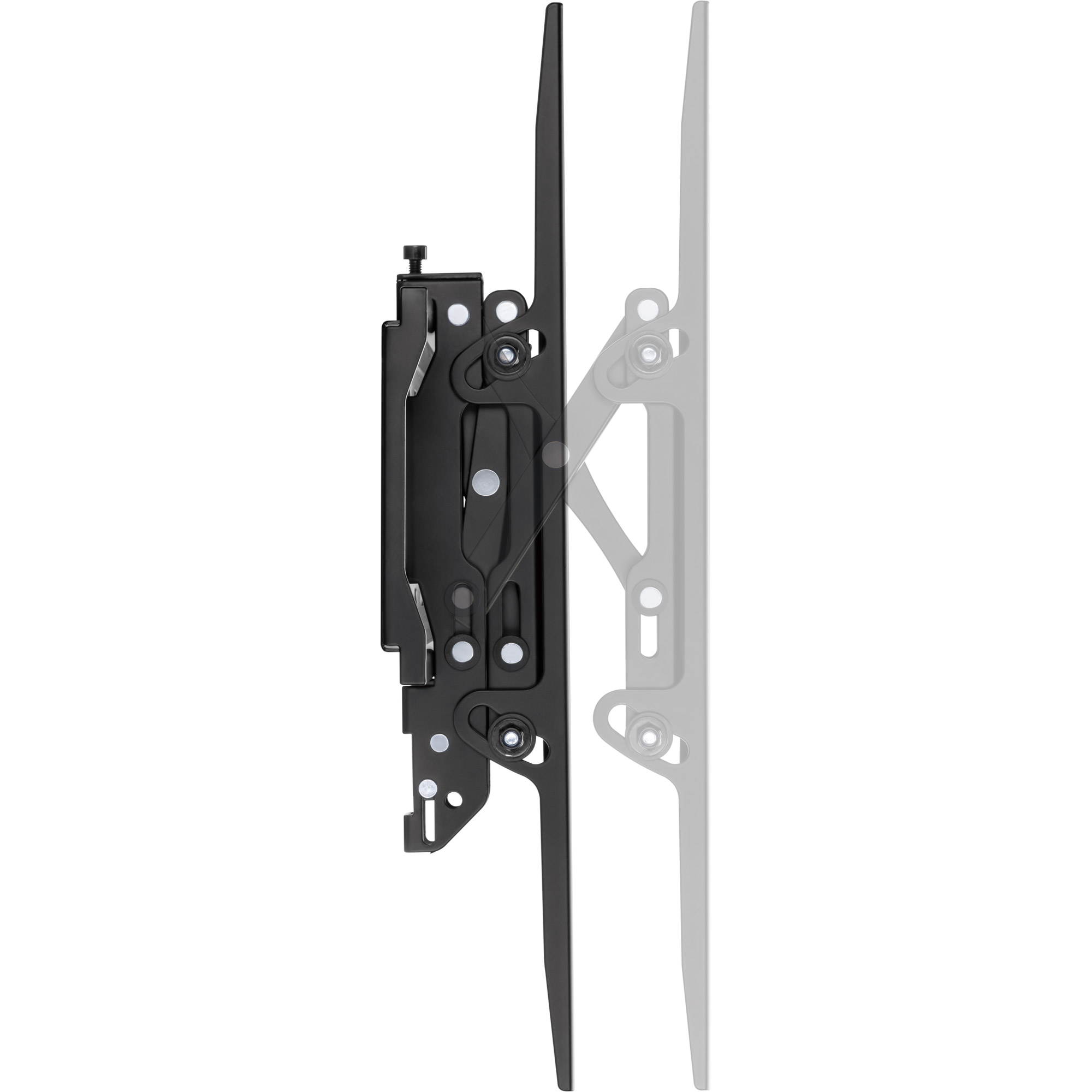 InLine Schwerlast-TV-Wandhalterung - neigbar - für Flach-TV (37-80") - max. 75kg