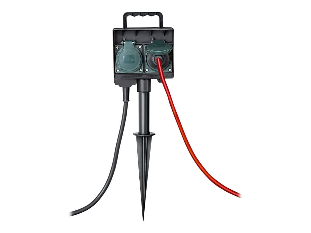 Brennenstuhl Gartensteckdose mit Erdspieß - Stromverteilungseinheit