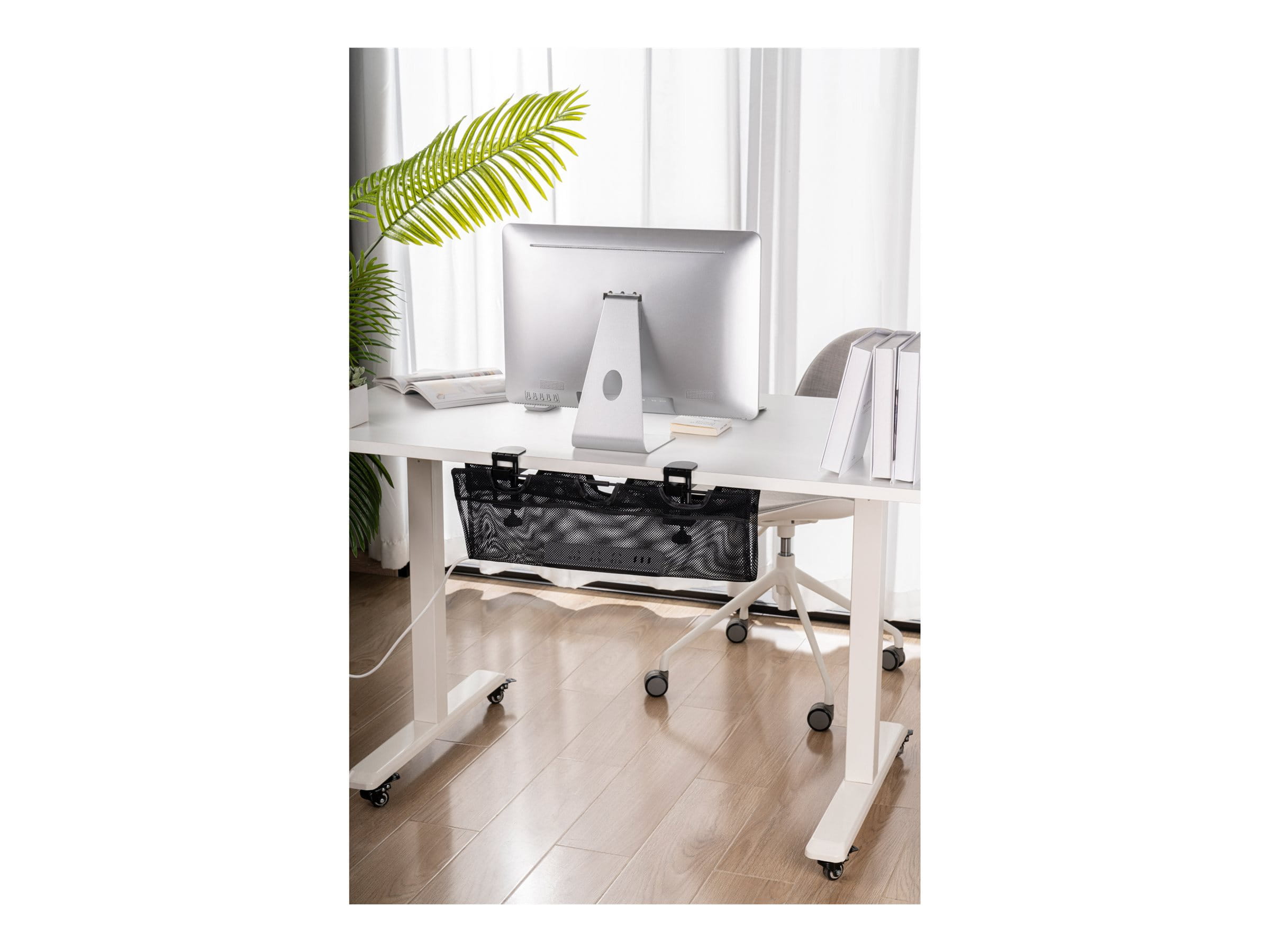 InLine Ablagenetz für Untertisch-Montage - schwarz