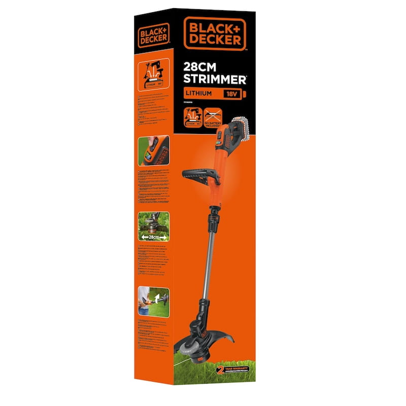 Black & Decker STC1820PCB - Grastrimmer - schnurlos