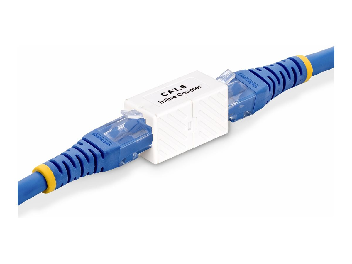 StarTech.com RJ45 Kupplung, Inline Cat6 Kupplung, Lankabel Verlängerung - Netzwerkkoppler - RJ-45 (W)