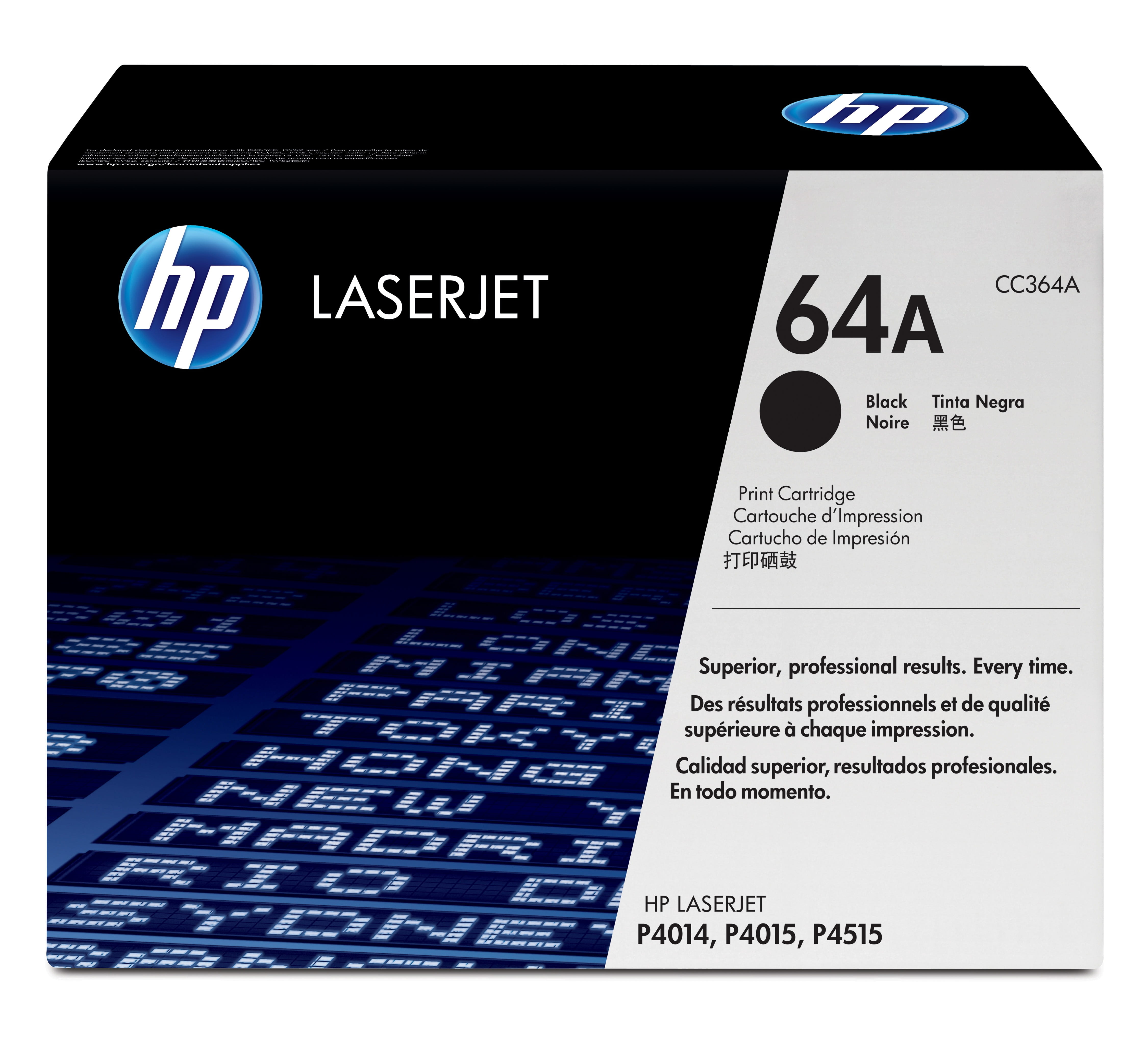 HP 64A - Schwarz - original - LaserJet - Tonerpatrone (CC364A)