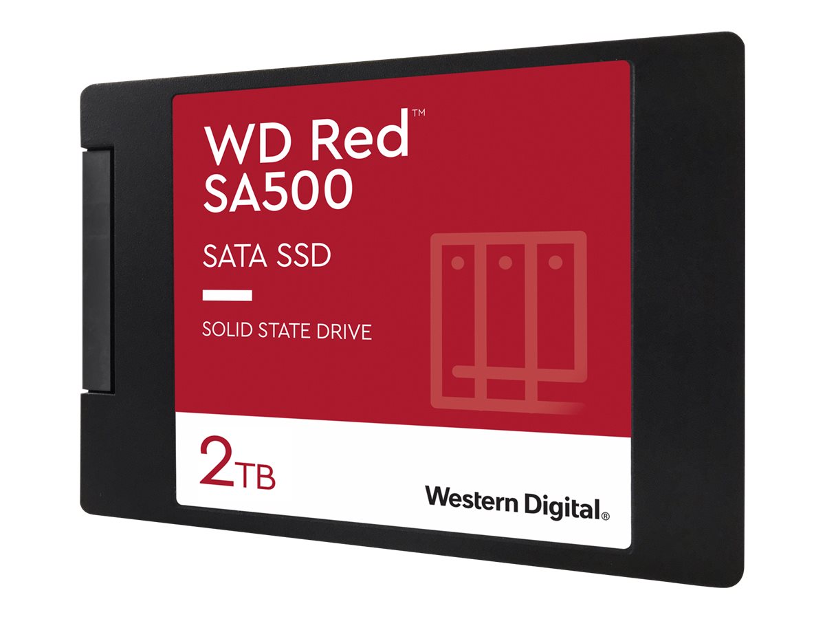 WD Red SA500 - SSD - 2 TB - intern - 2.5" (6.4 cm)