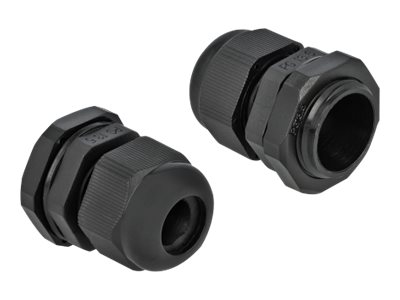 Delock PG13.5 - Kabelverschraubung - Schwarz (Packung mit 10)