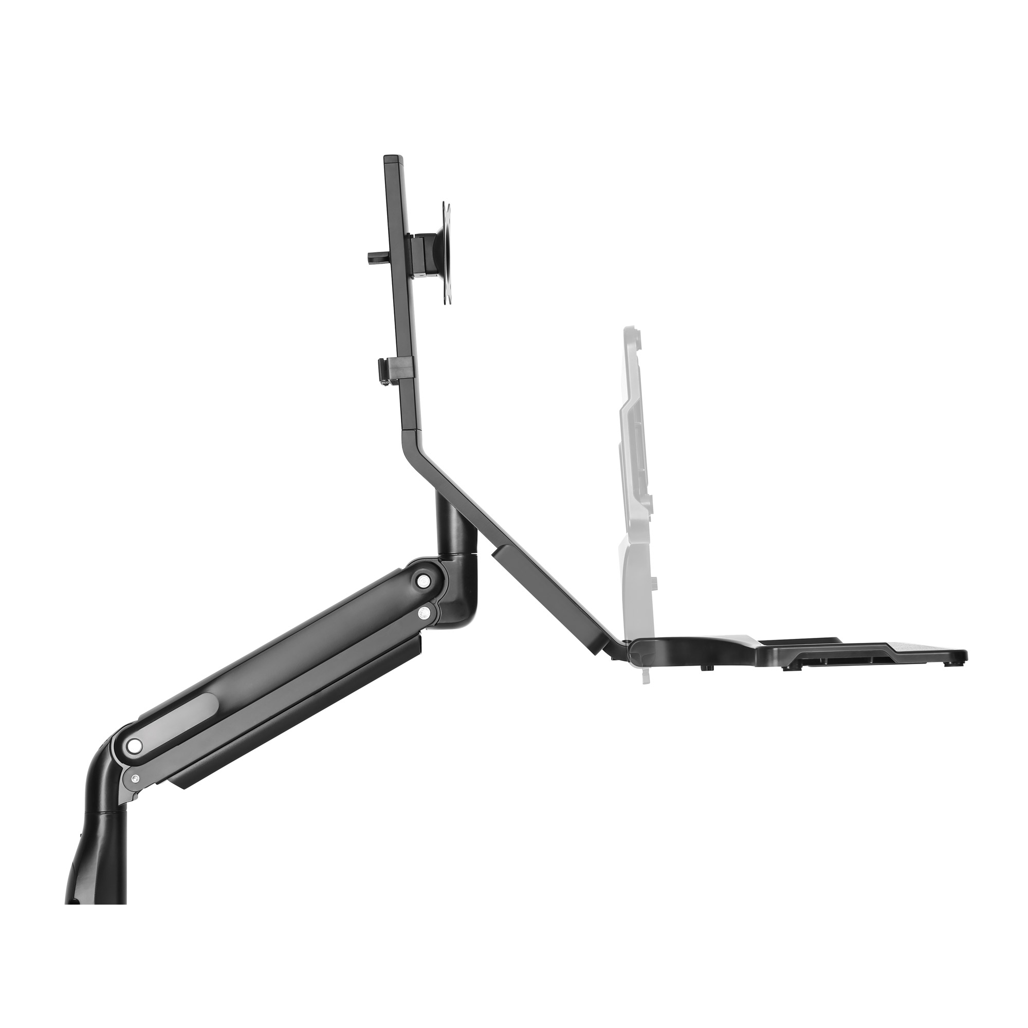 InLine Workstation-Tischhalterung mit Lifter - beweglich - bis 81cm (32") / 9kg