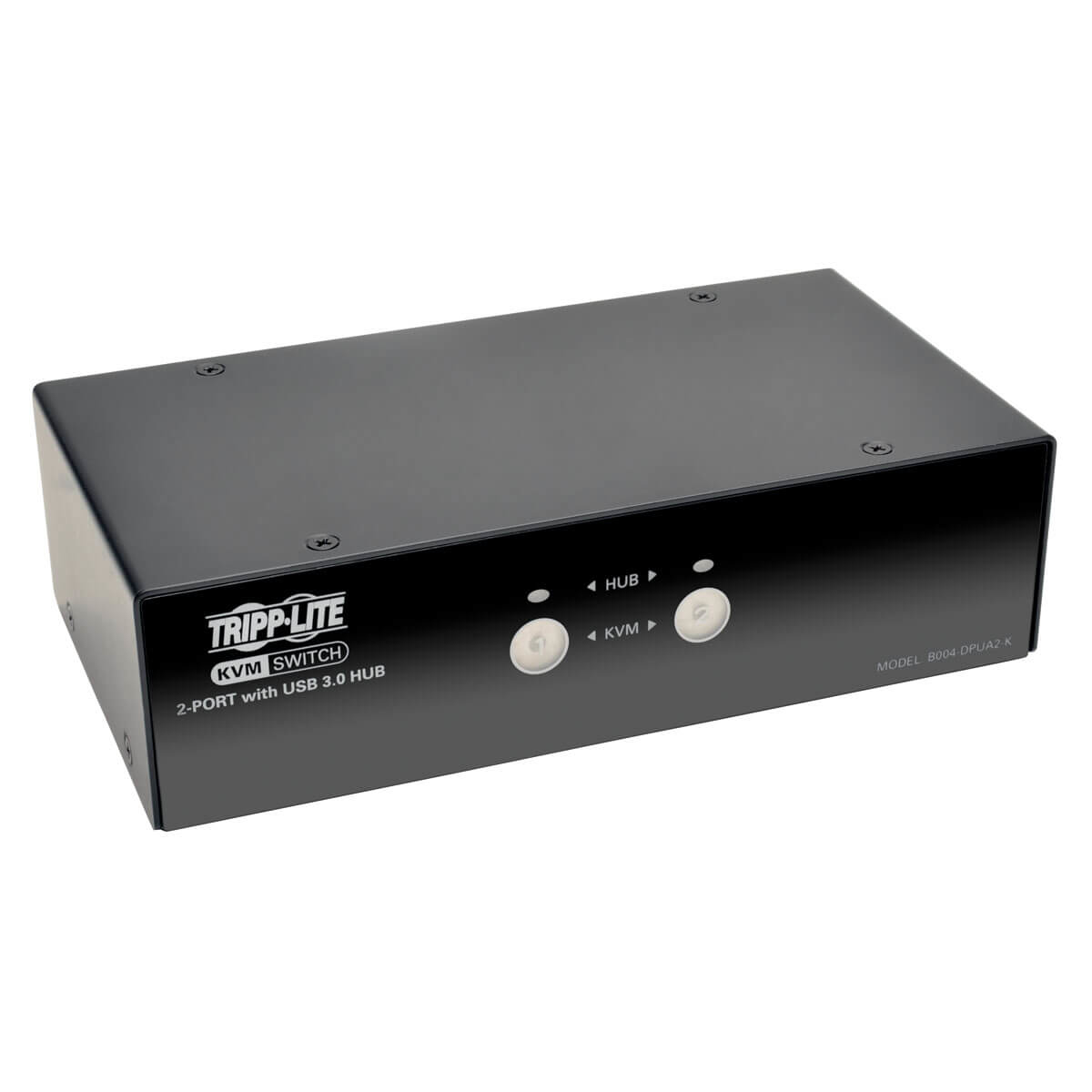 Eaton Tripp Lite series 2-Port DisplayPort KVM Switch w/Audio, Cables and USB 3.0 SuperSpeed Hub