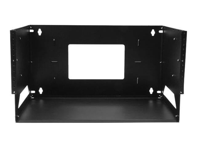 StarTech.com Wandmontage Server Rack mit Fachboden - 4HE - Anpassbar von 30,5 cm - 45,7cm - Rack (Wandbefestigung)