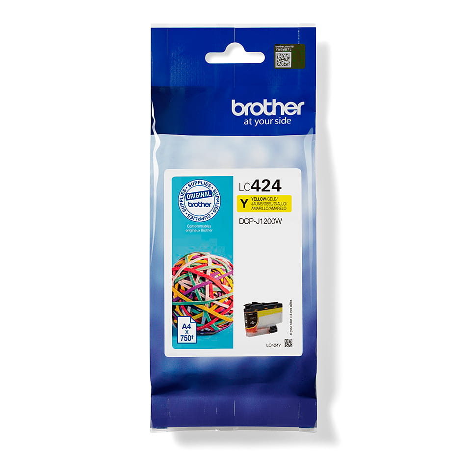 Brother LC424Y - Gelb - original - Tintenpatrone