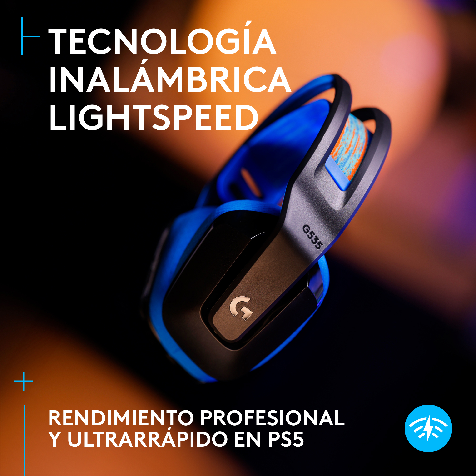 Logitech G G535 - Headset - ohrumschließend