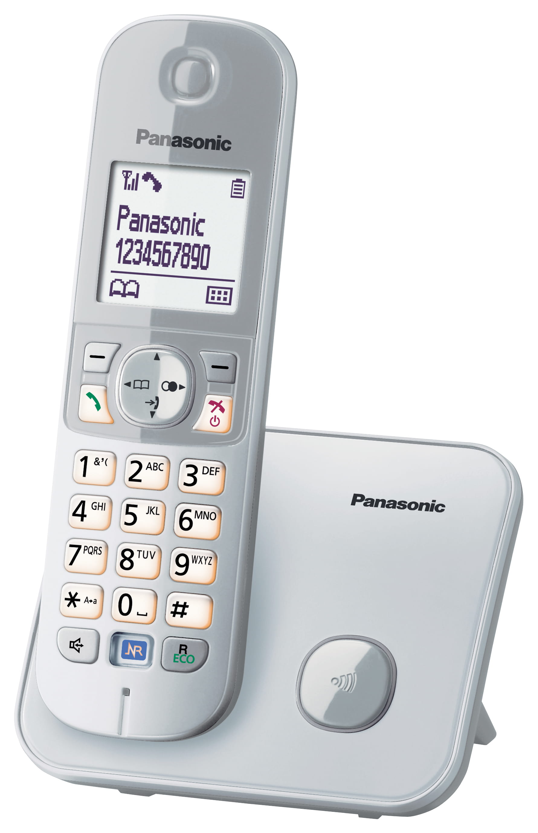 Panasonic KX-TG6811 - Schnurlostelefon mit Rufnummernanzeige