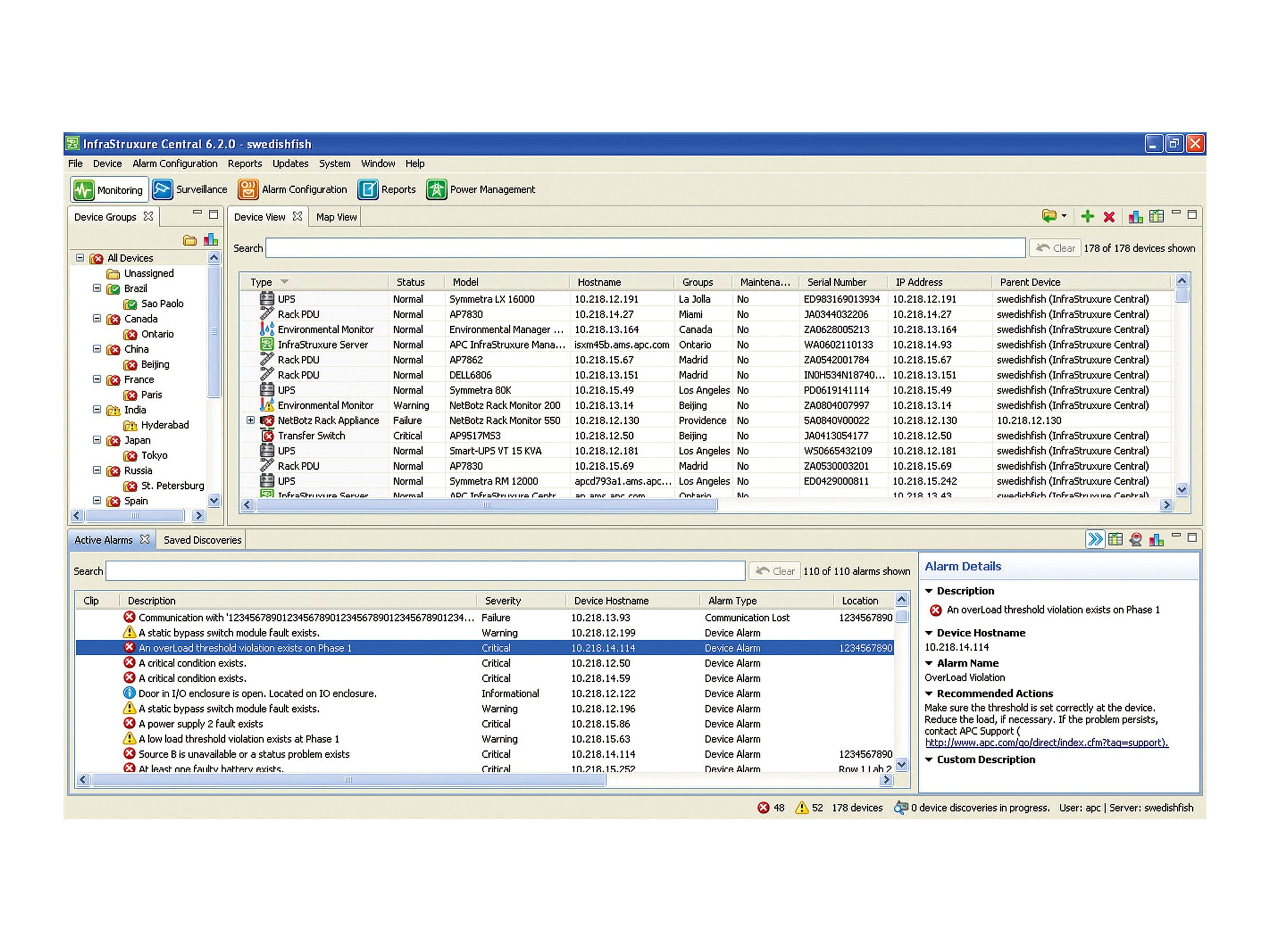 APC InfraStruXure Central Basic - Netzwerk-Verwaltungsgerät