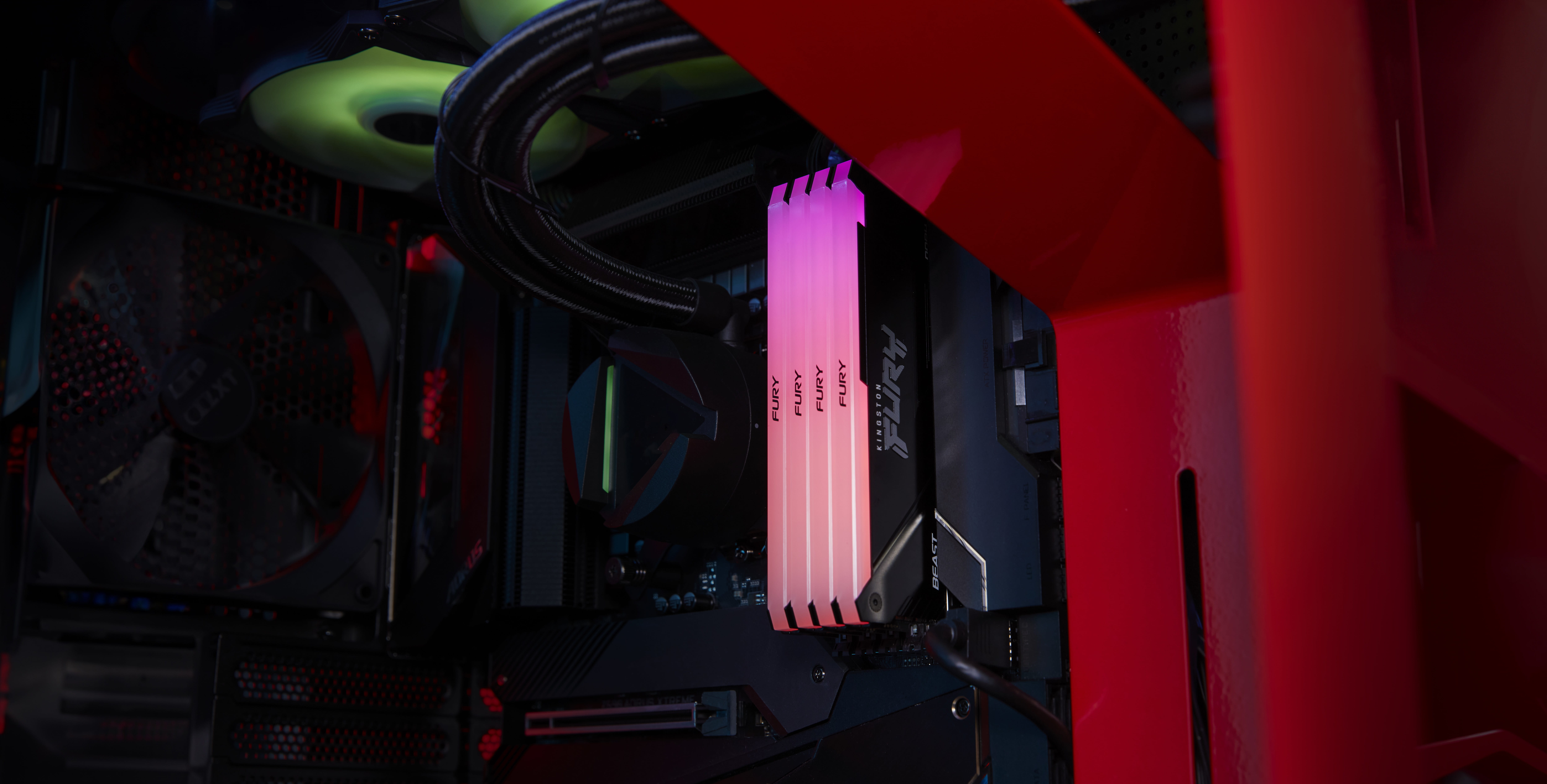 Kingston FURY Beast RGB - DDR4 - Kit - 32 GB: