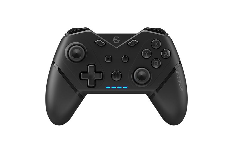 EgoGear SC20-NS-BT-BK, Gamepad, Nintendo Switch, Schaltfläche Zurück, D-Pad, Richtungstasten, Menü-Taste, Schaltfläche Optionen, Schaltfläche Teilen, Kabellos, Bluetooth, Schwarz