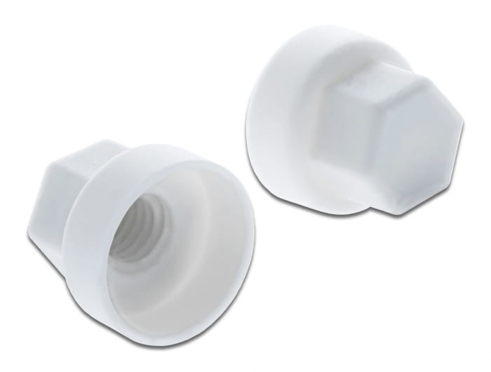 Delock Schutzkappe - weiß (Packung mit 10)
