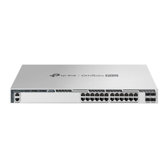 TP-LINK S6500-24MPP4Y, Managed, L3, 2.5G Ethernet (100/1000/2500), Power over Ethernet (PoE), Rack-Einbau, 1U