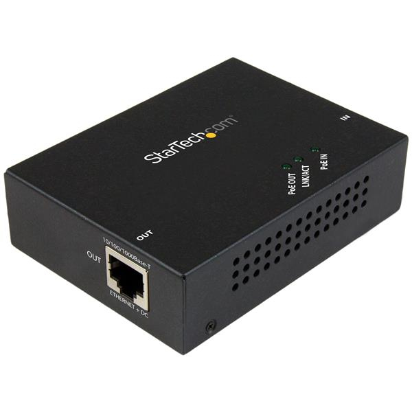 StarTech.com Startech Gigabit PoE+ Extender - 802.3at/af