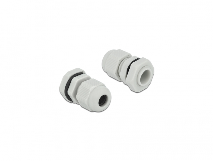 Delock PG7 - Kabelverschraubung - Grau (Packung