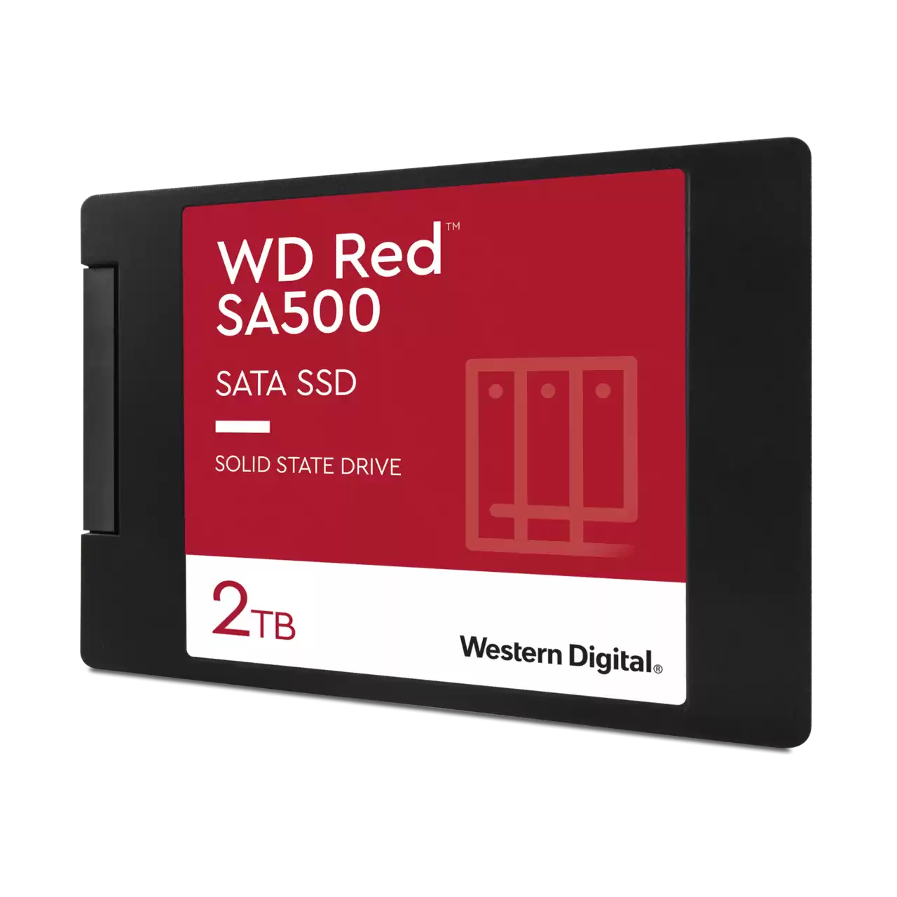 WD Red SA500 WDS200T2R0A-68CKB0 - SSD - 2 TB - intern - 2.5" (6.4 cm)