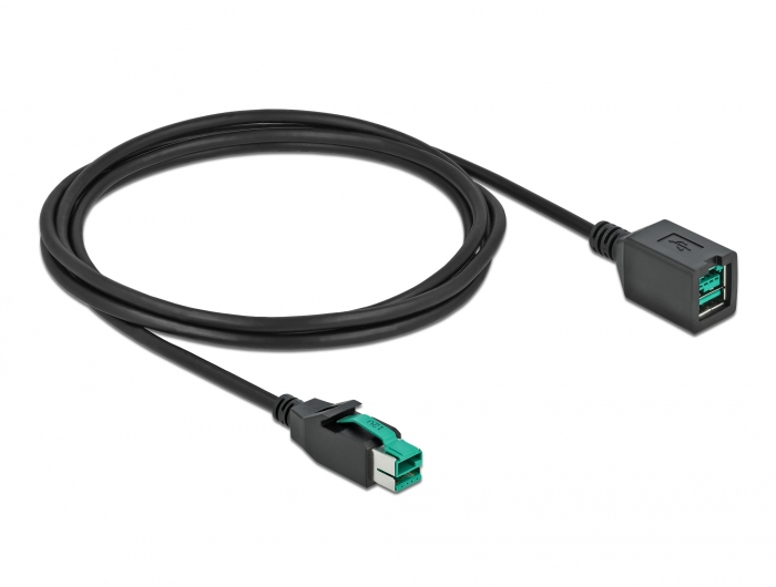 Delock PoweredUSB Verlängerungskabel - USB PlusPower (12 V)