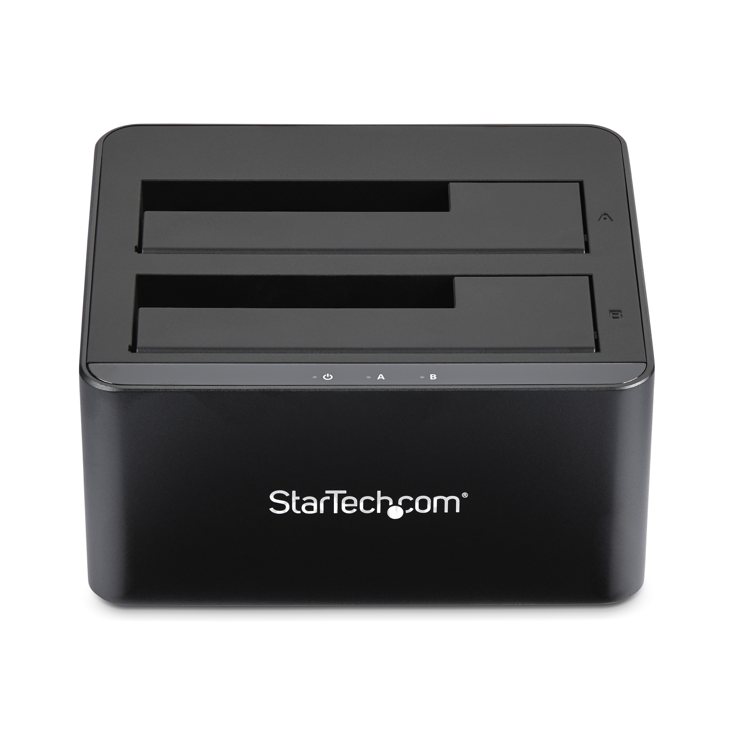 StarTech.com Dual-Bay USB 3.0 to SATA Hard Drive Docking Station, USB Hard Drive Dock, External 2.53.5 SATA IIIIII, SSDHDD Docking Station, Hot-Swap Hard Drive Bays - Top-Loading - HDD-Dockingstation Schächte: 2 - 2.5", 3.5" (6.4 cm, 8.9 cm)