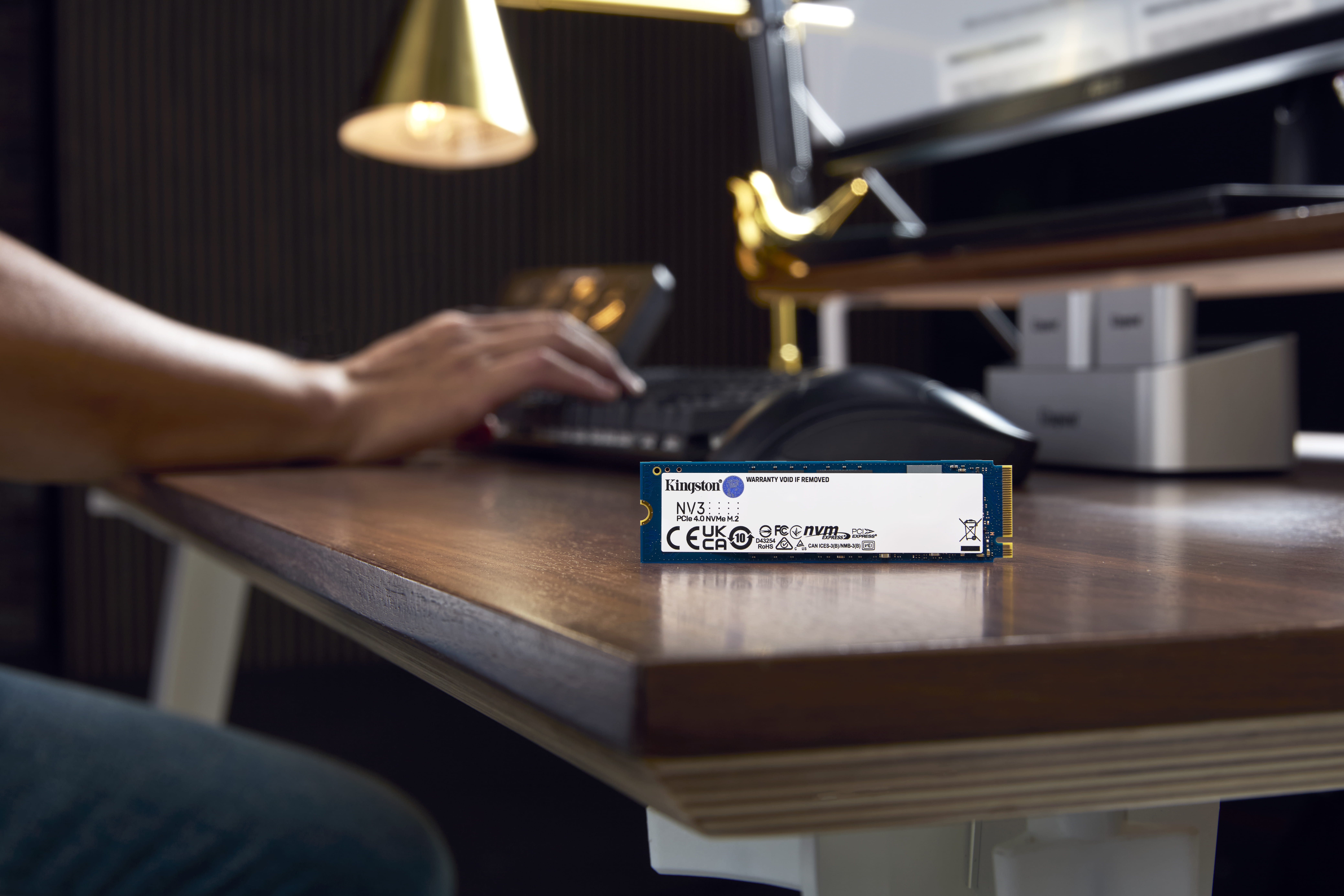 Kingston NV3 - SSD - 1 TB - intern - M.2 2280 - PCIe 4.0 x4 (NVMe)
