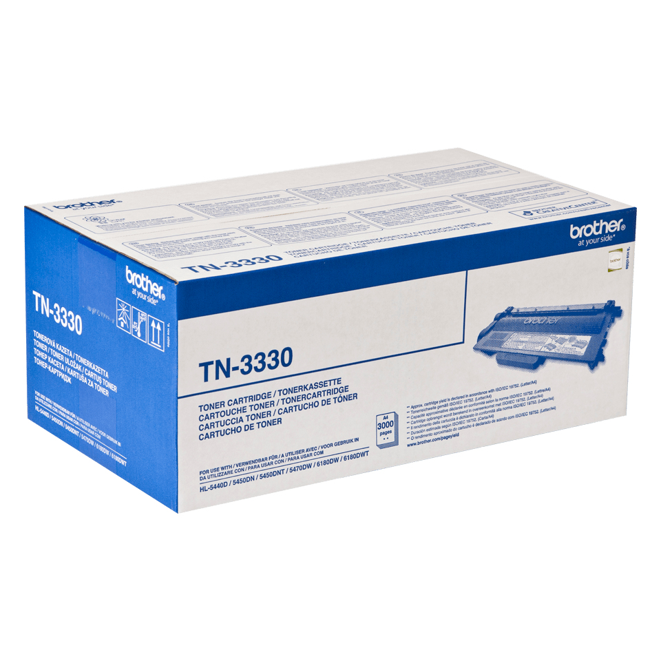 Brother TN3330 - Schwarz - original - Tonerpatrone