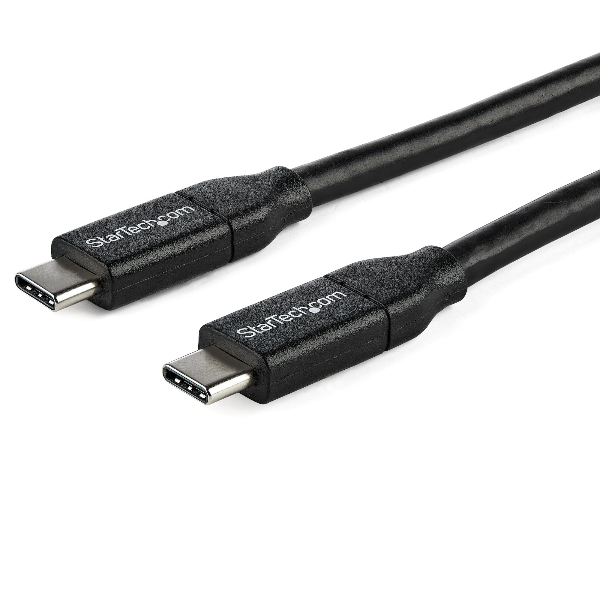 StarTech.com USB-C auf USB-C Kabel mit 5A Power Delivery - St/St - 1m - USB 2.0 - USB-IF zertifiziert - USB Typ C Kabel - USB-Kabel - USB-C (M)
