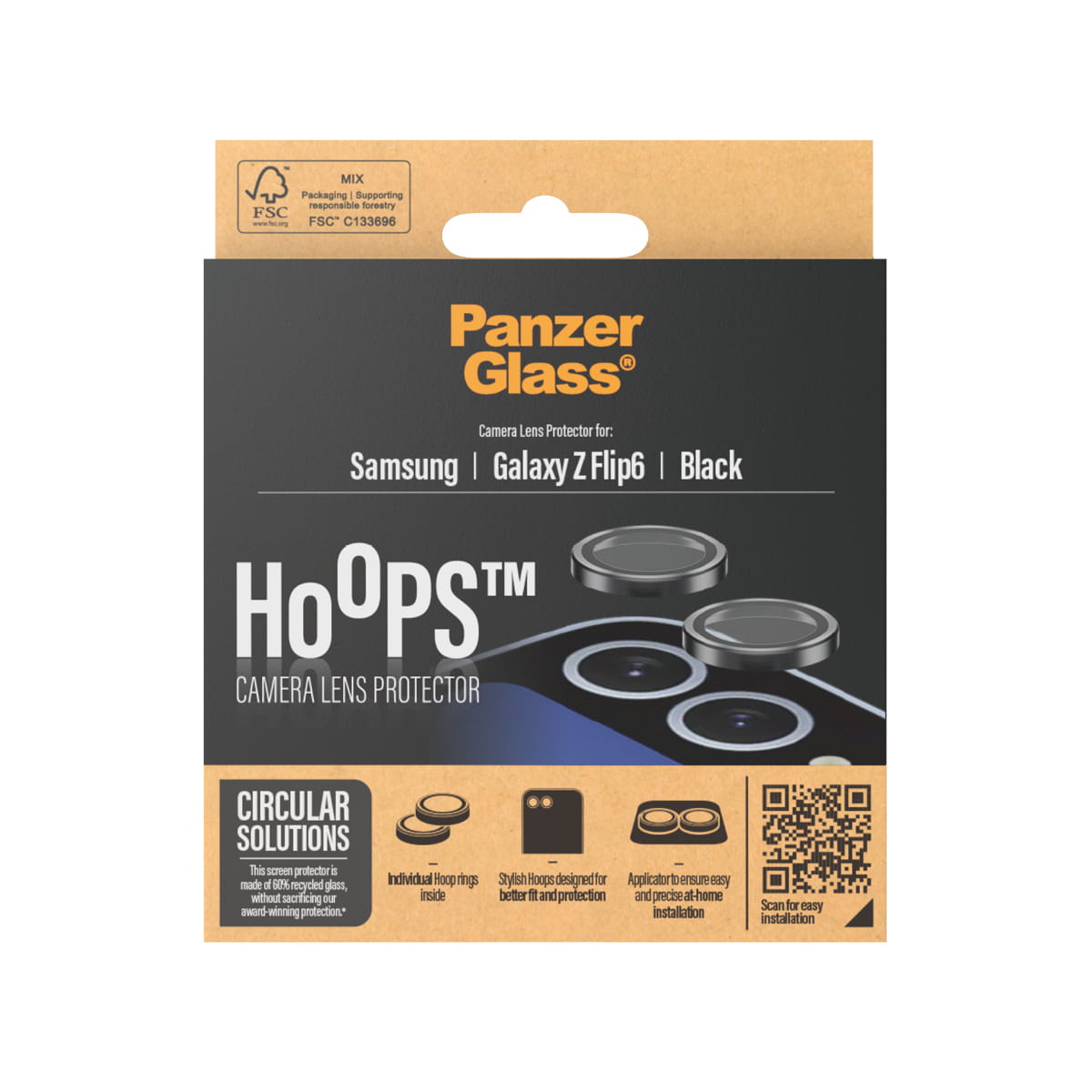 PanzerGlass Hoops - Objektivschutz für Handy