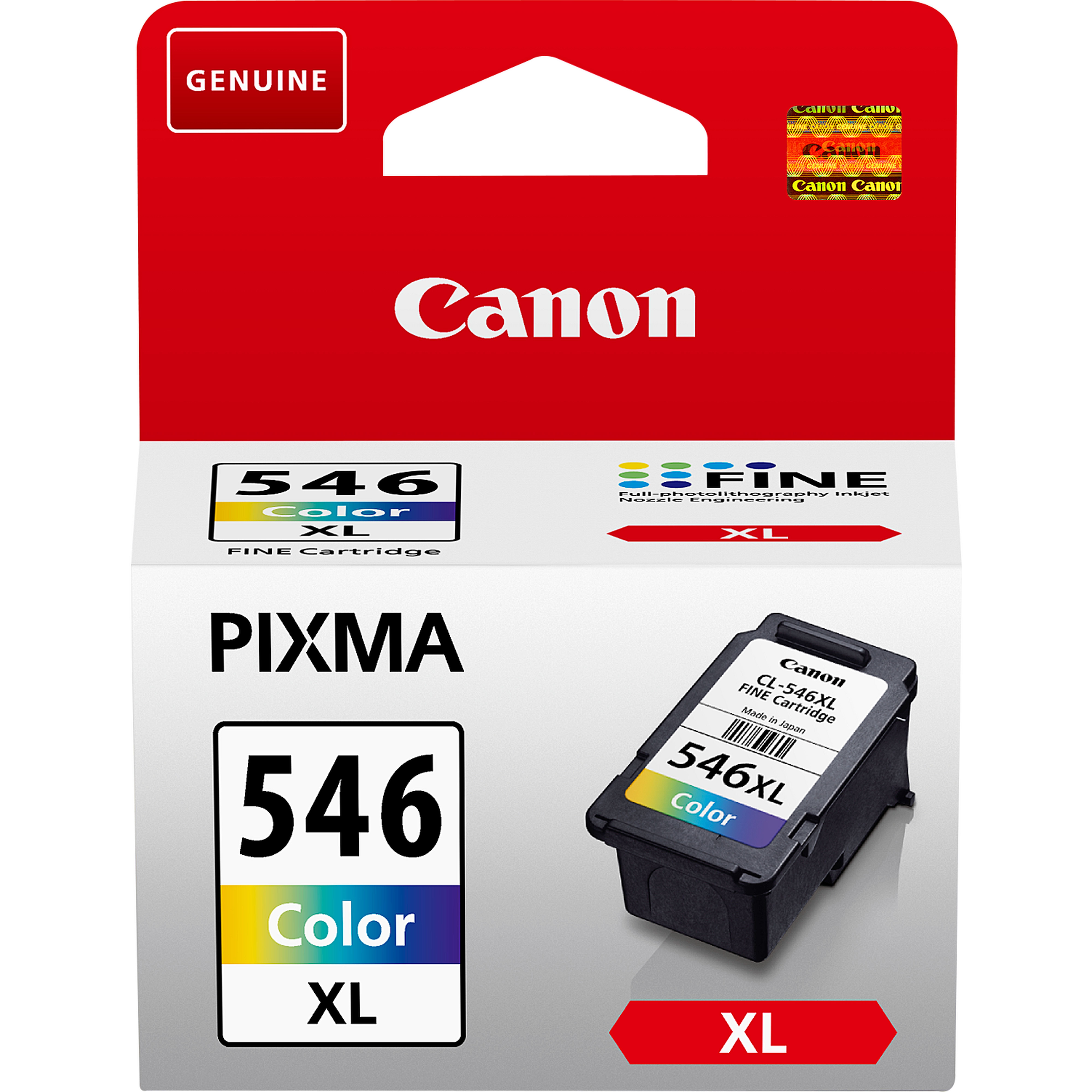 Canon CL-546XL - 13 ml - Hohe Ergiebigkeit - Farbe (Cyan, Magenta, Gelb)
