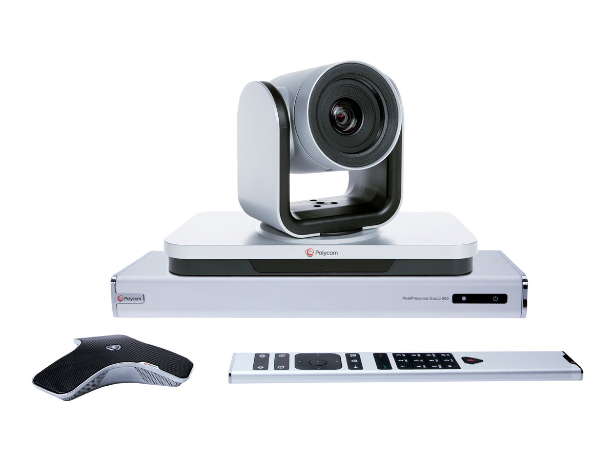 Poly HP Poly RealPresence Group 500 - Kit für Videokonferenzen (RealPresence Group Microphone Array, RealPresence Group 500 Codec)
