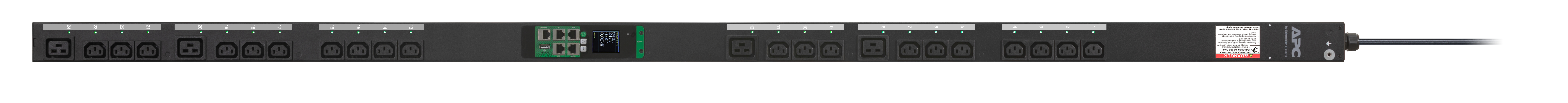 APC EasyPDU EPDU1116SMBO - Stromverteilungseinheit (Rack - einbaufähig)