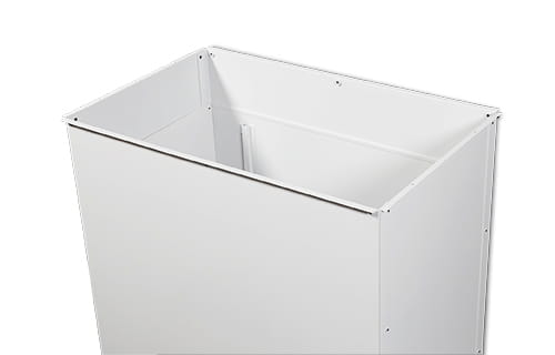 APC Rack-Abluftrohr - weiß - für P/N: NBPD0160A