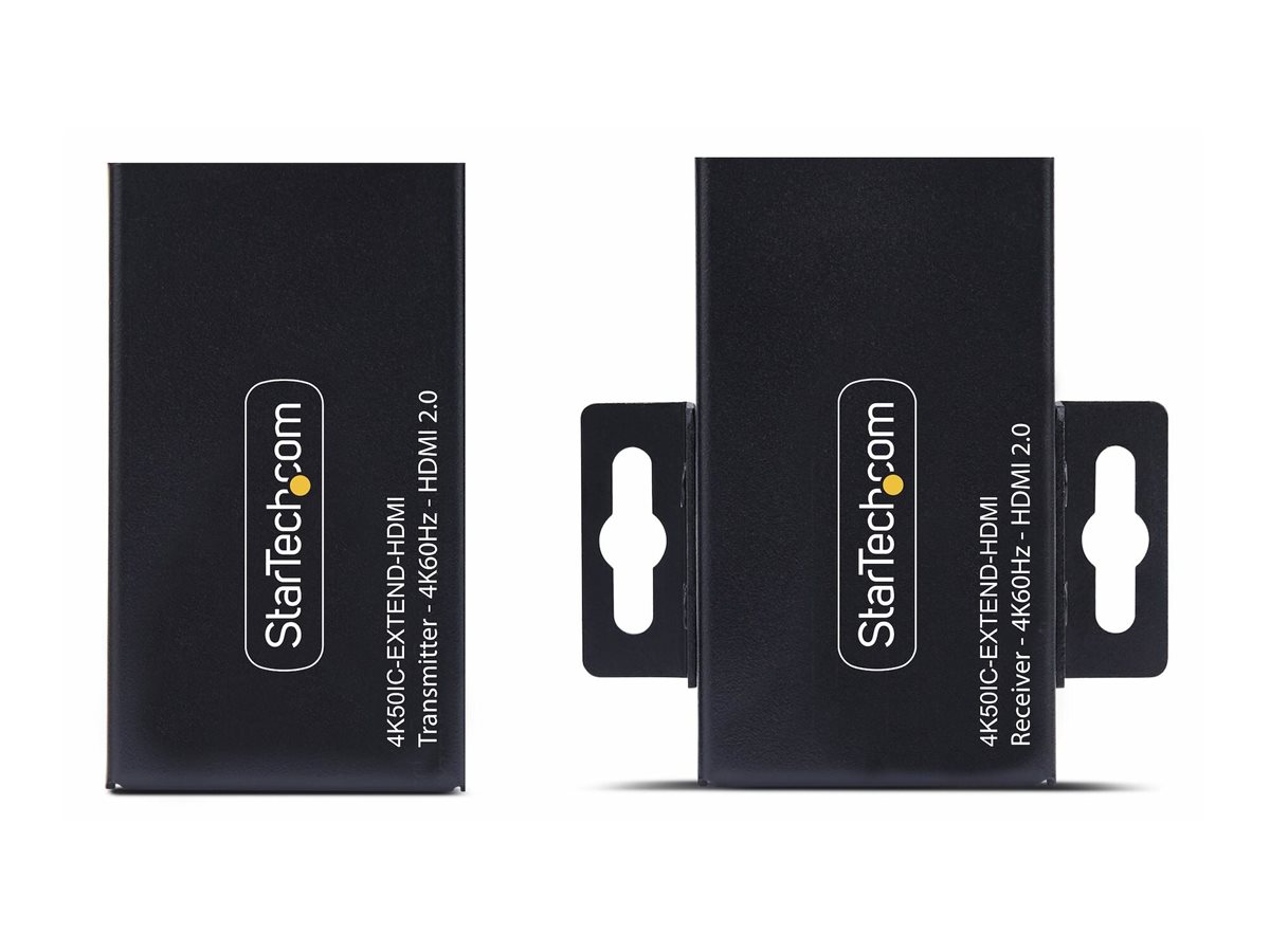 StarTech.com HDMI Extender Over CAT5e/6 Kit, 4K 60Hz, Up to 200ft (60m)